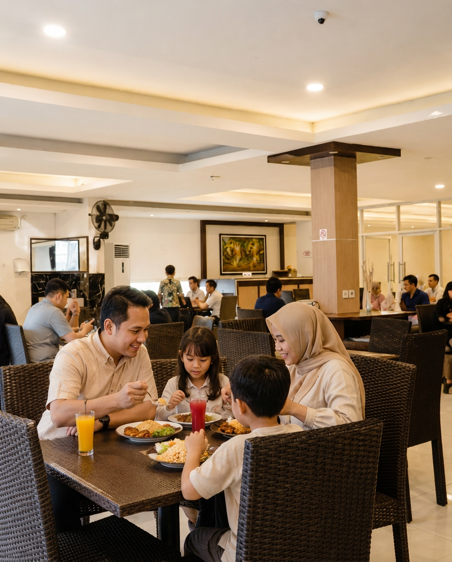 Dining at Paris Day Hotel Pamanukan